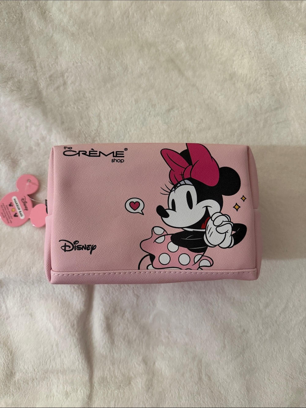 Disney Pink Minnie Mouse and Mickey Mouse Make up bag